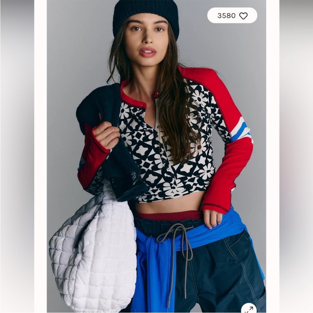 Free people Kick Off Printed Layer